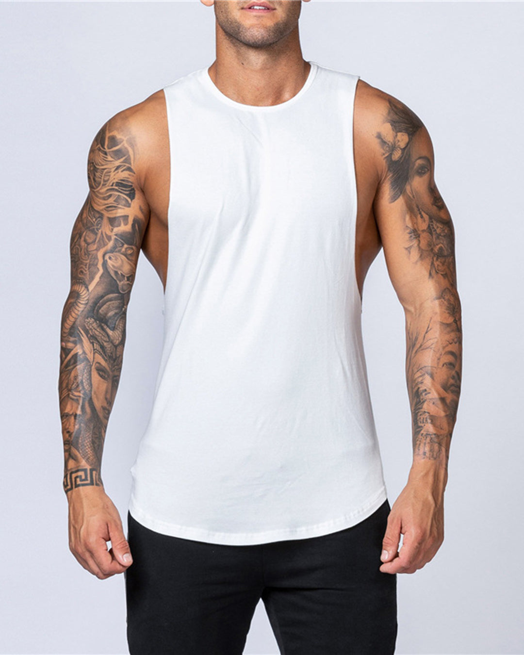 Men’s Drop-Armhole Muscle Tank