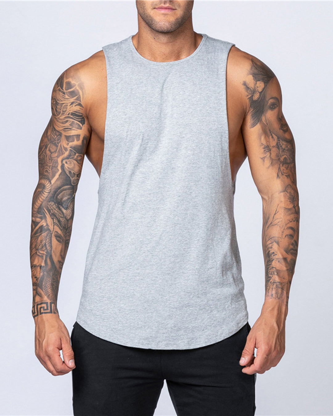 Men’s Drop-Armhole Muscle Tank