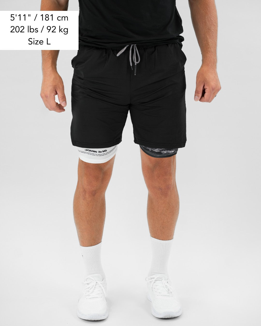 John 3:16 The Cross Performance Shorts