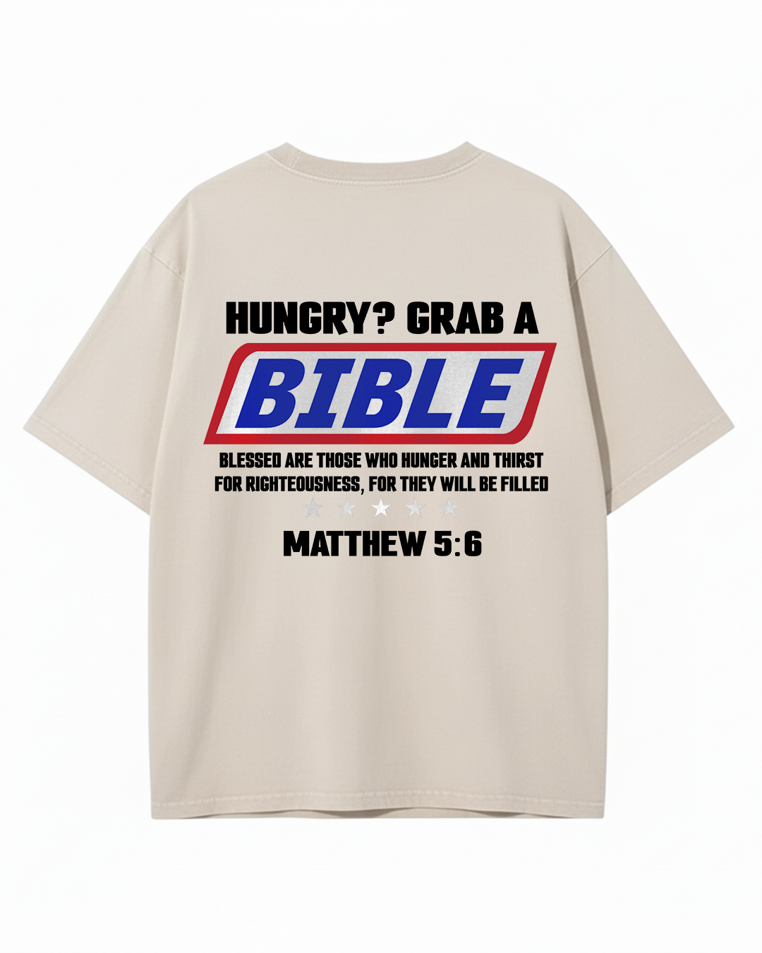 Grab a Bible - Oversized Washed T-Shirt