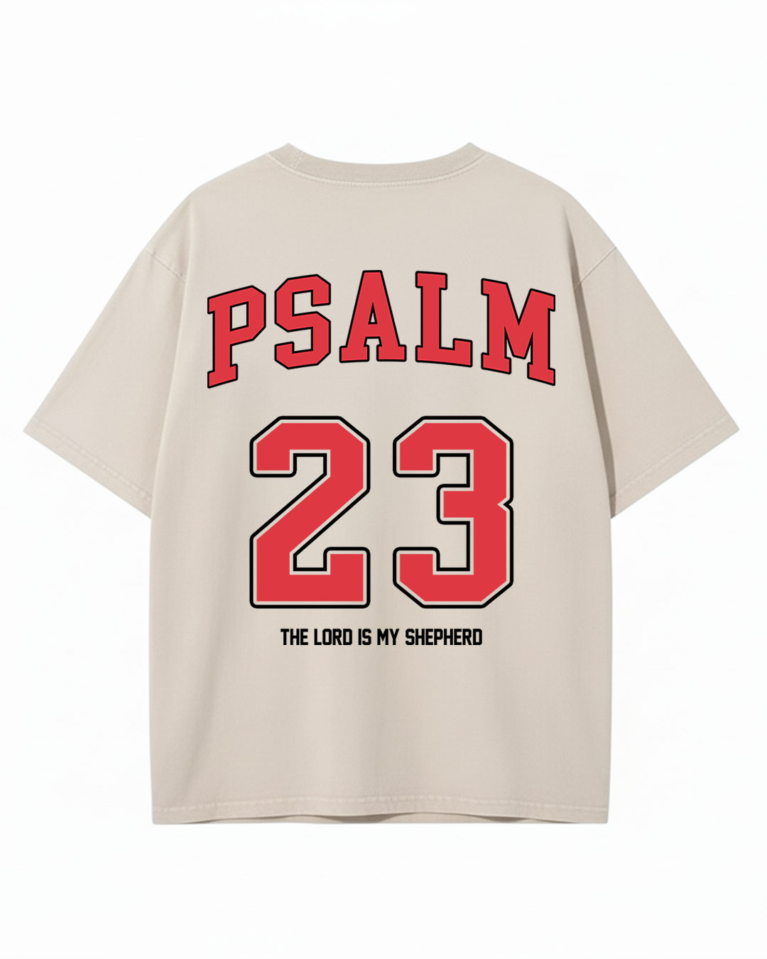 Psalm 23 - Oversized Washed T-Shirt