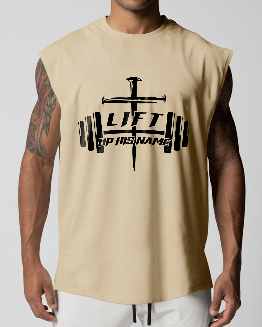 Lift Up His Name - Men’s Sleeveless Cutoff T-Shirt