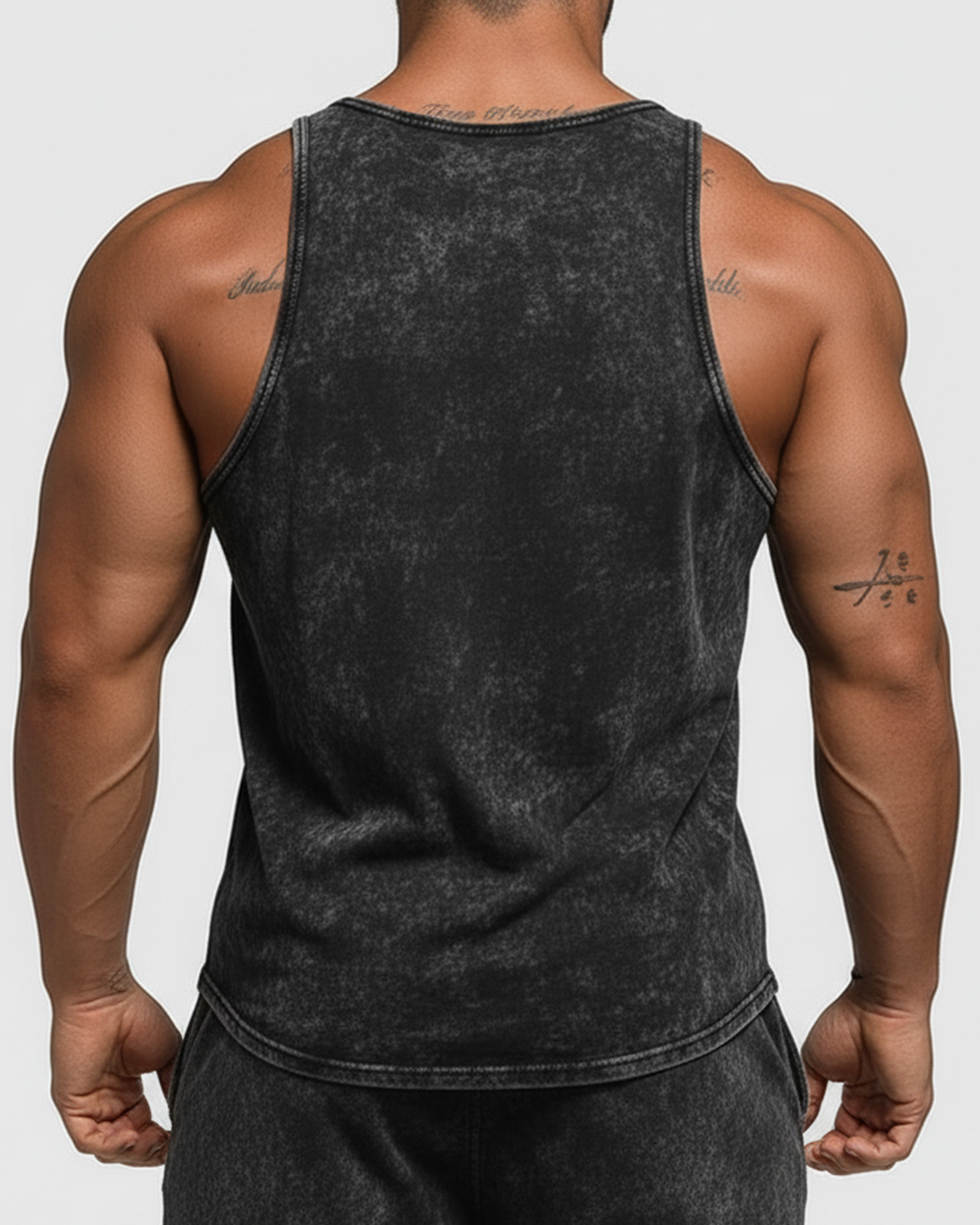 INSTALLING MUSCLES PLEASE WAIT... - Acid Wash Muscle Tank