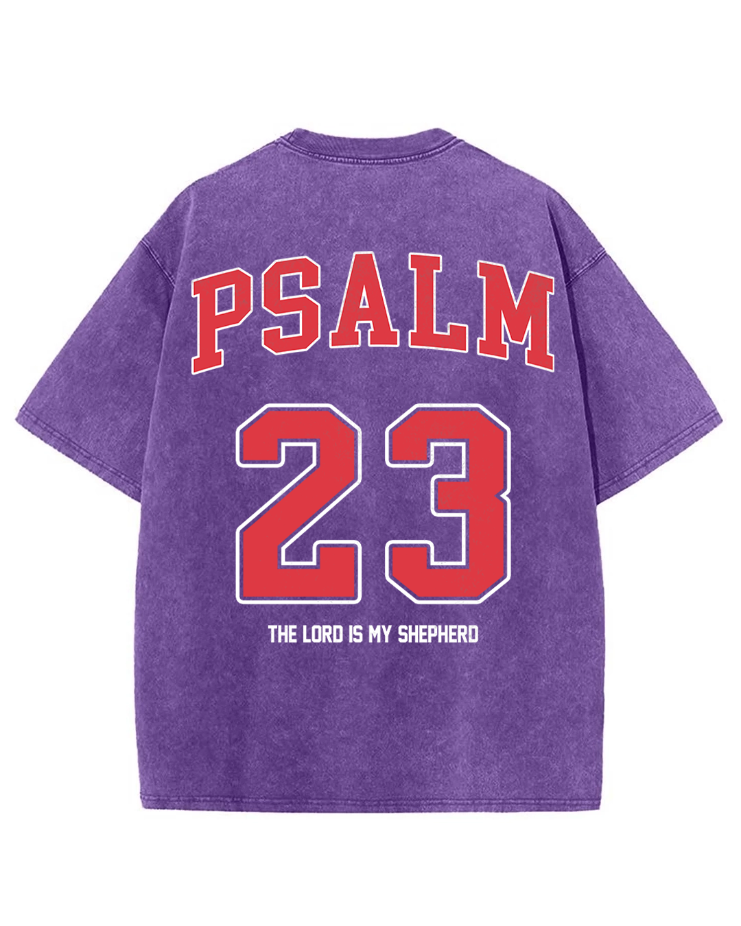 Psalm 23 - Oversized Washed T-Shirt