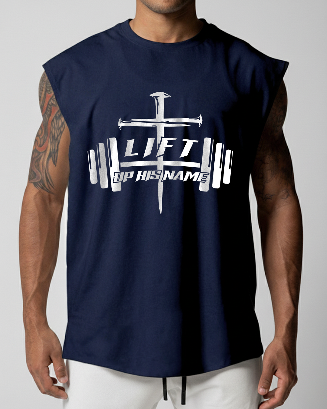 Lift Up His Name - Men’s Sleeveless Cutoff T-Shirt