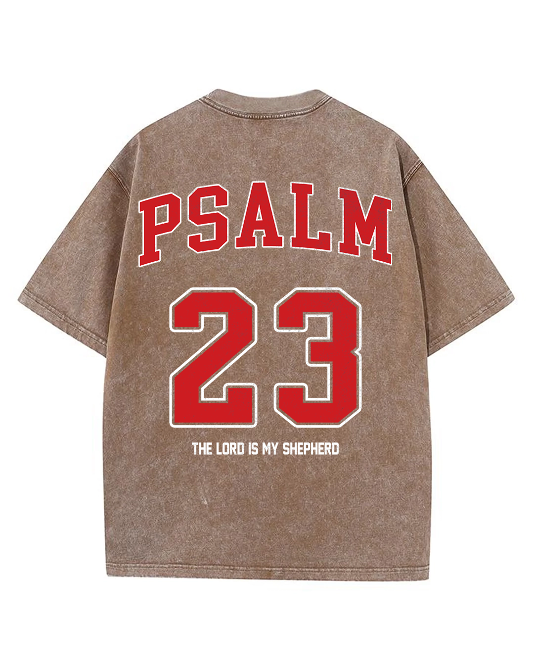 Psalm 23 - Oversized Washed T-Shirt