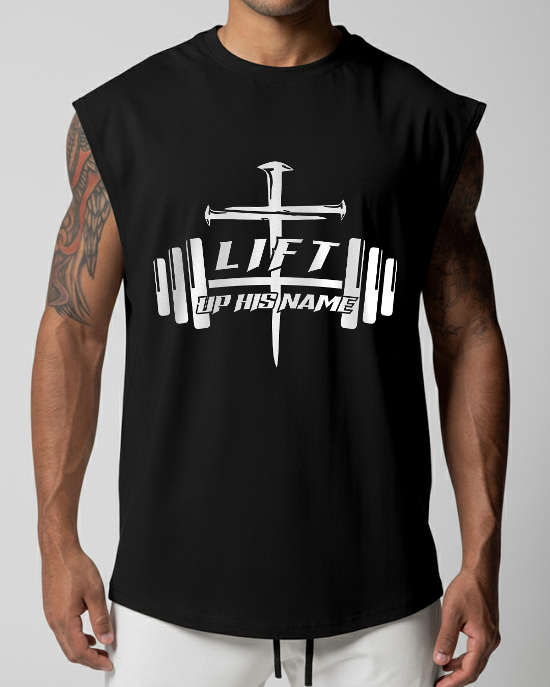 Lift Up His Name - Men’s Sleeveless Cutoff T-Shirt