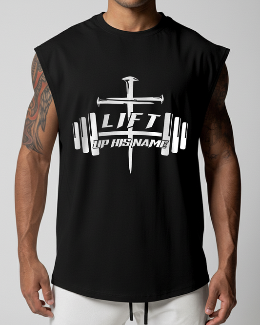 Lift Up His Name - Men’s Sleeveless Cutoff T-Shirt