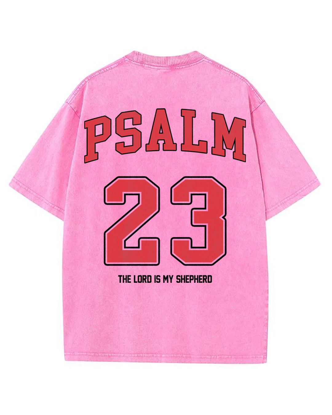 Psalm 23 - Oversized Washed T-Shirt