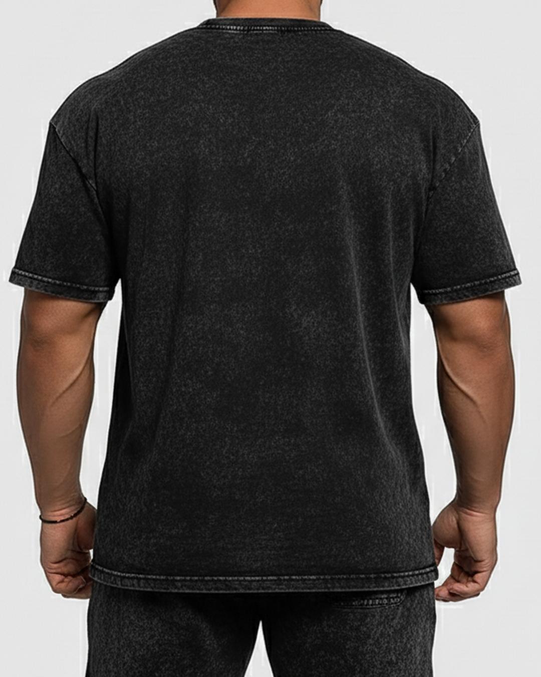 INSTALLING MUSCLES PLEASE WAIT... - Oversized Washed T-Shirt
