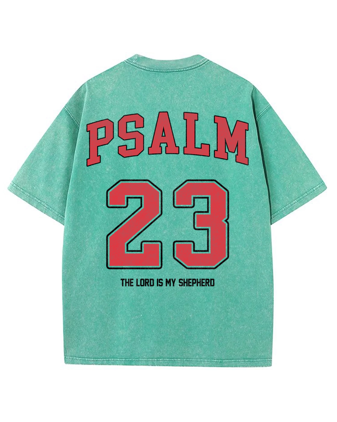 Psalm 23 - Oversized Washed T-Shirt