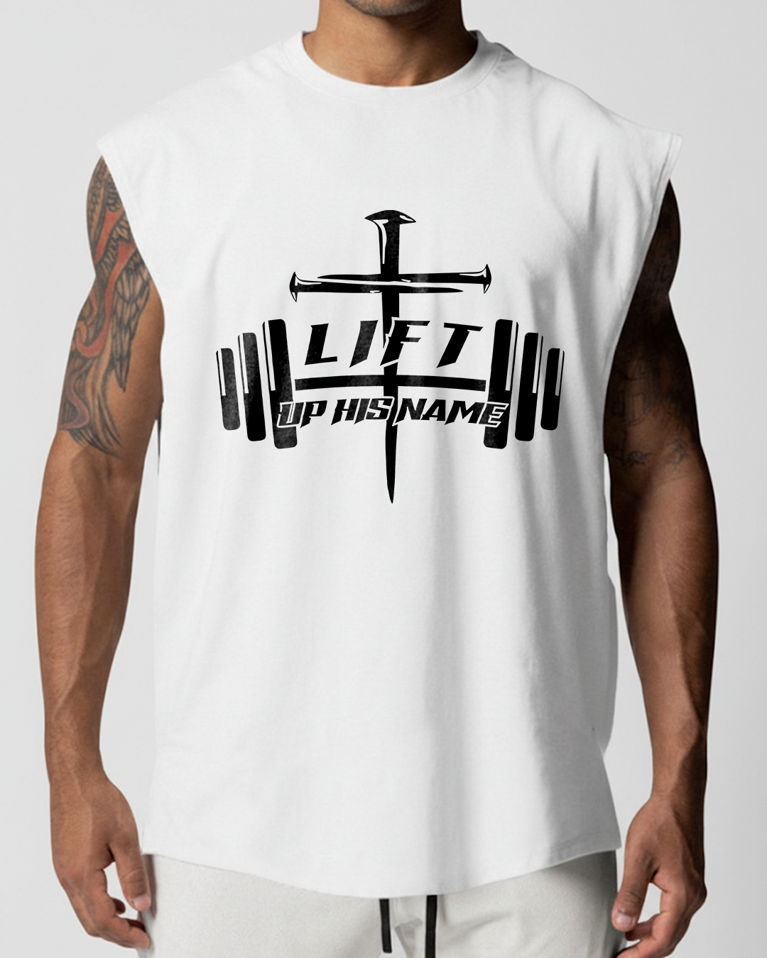 Lift Up His Name - Men’s Sleeveless Cutoff T-Shirt