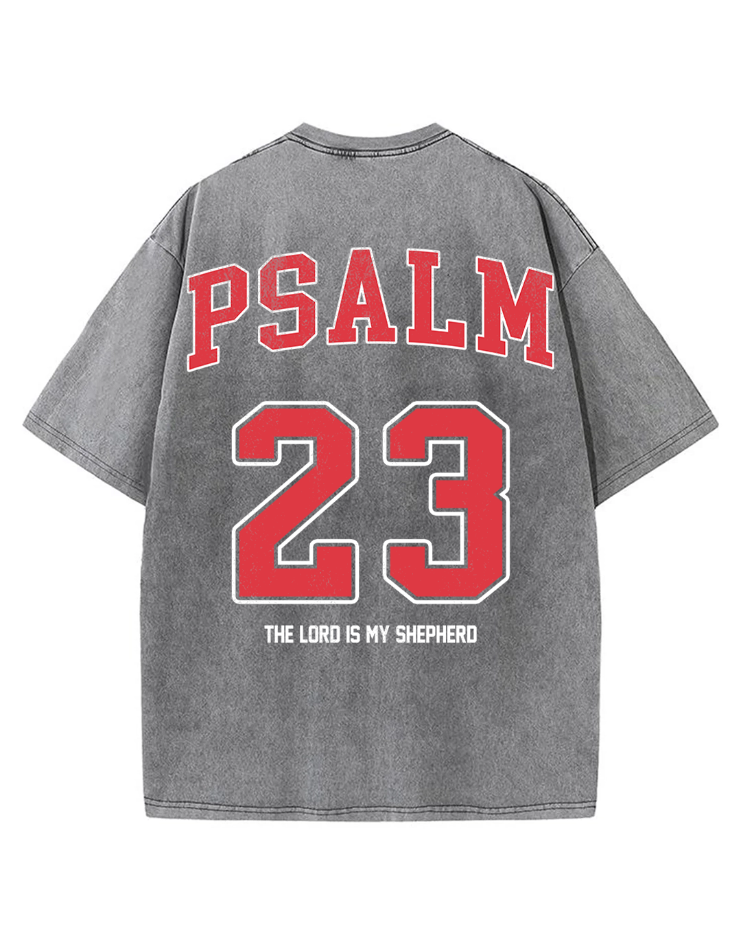 Psalm 23 - Oversized Washed T-Shirt