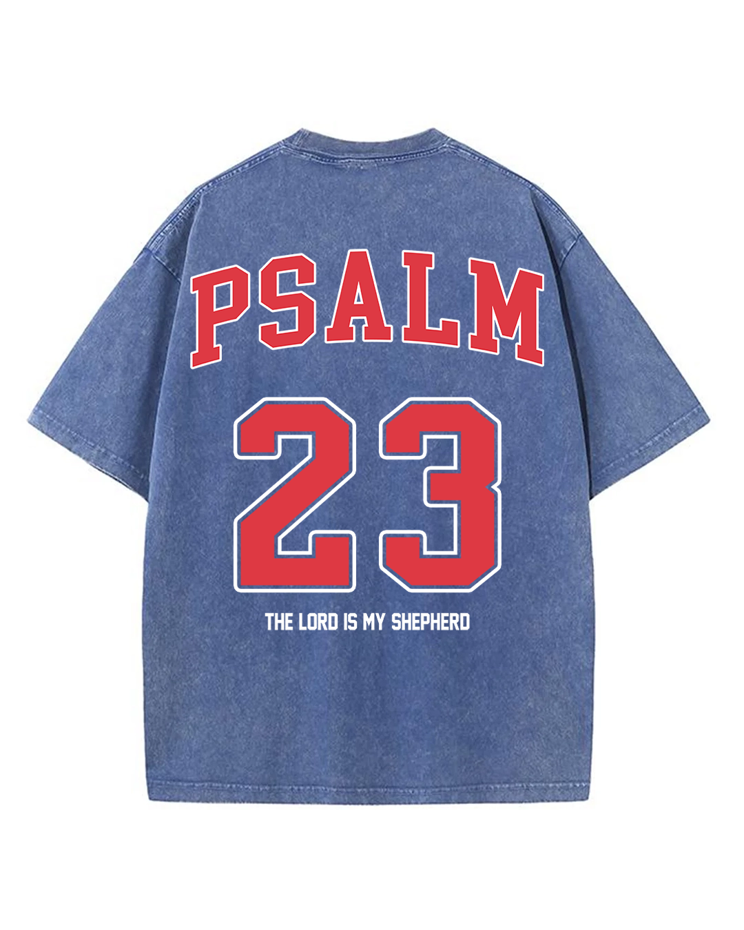 Psalm 23 - Oversized Washed T-Shirt