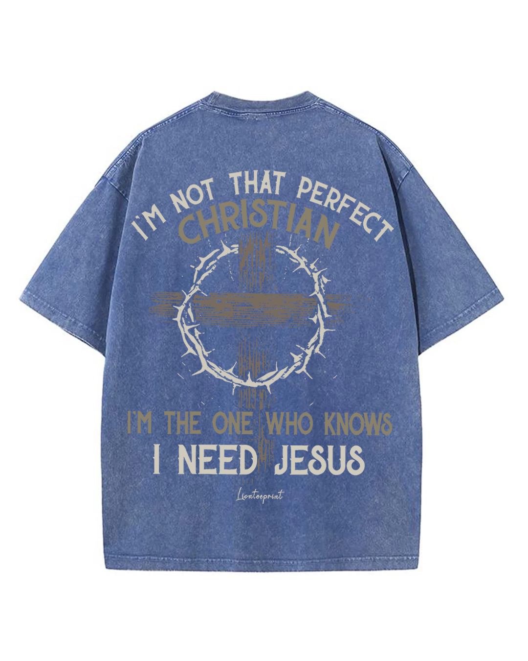 Imperfect Christian - Oversized Washed T-Shirt