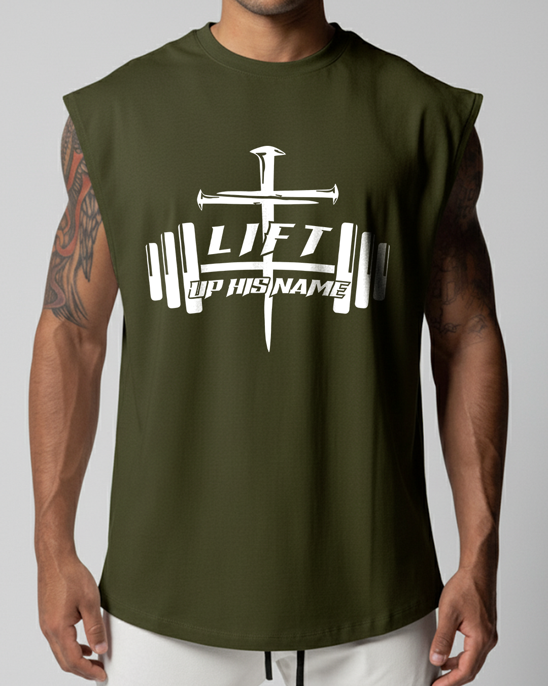 Lift Up His Name - Men’s Sleeveless Cutoff T-Shirt