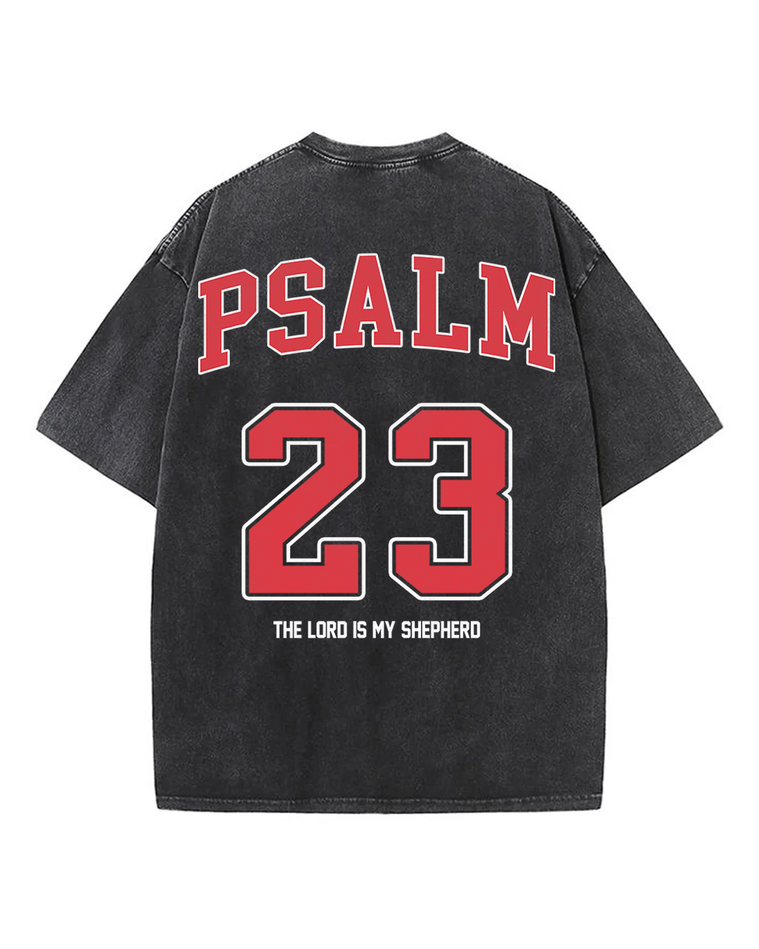 Psalm 23 - Oversized Washed T-Shirt