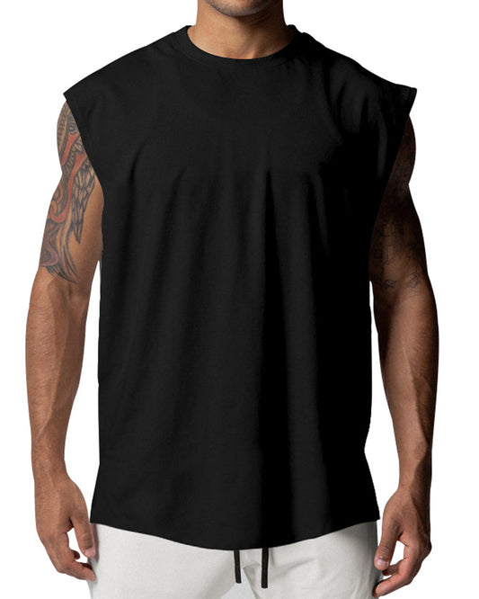 Men’s Sleeveless Cutoff T-Shirt