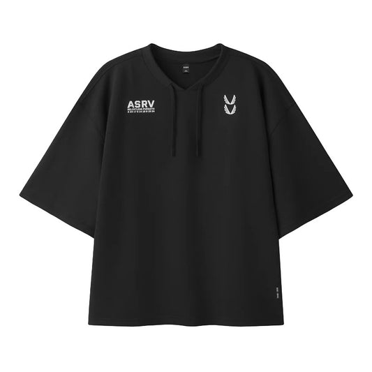 Oversized V-Neck Gym Tee
